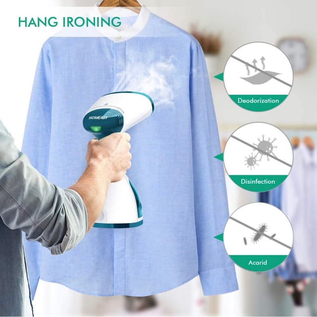 Homeasy Clothes Steamer Garment Steamer 5 In 1 Handheld Steam Iron